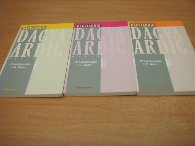 Boendermaker, J.P. & Westra G.H - Dagvaardig - Deel 1 - 2  en 3