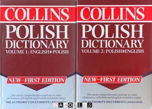 Jacek Fisiak - Collins Polish Dictionary. Vol 1: English -  Polish, Vol. 2: Polish-English