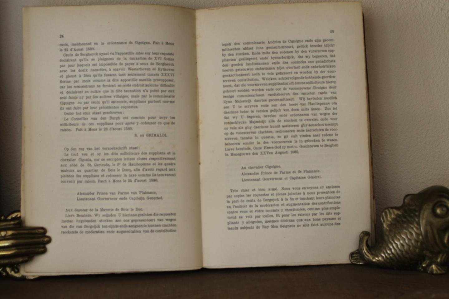 PANKEN, P.N. / SASSE VAN YSSELT, A.F.O. van - Beschrijving van Bergeik.