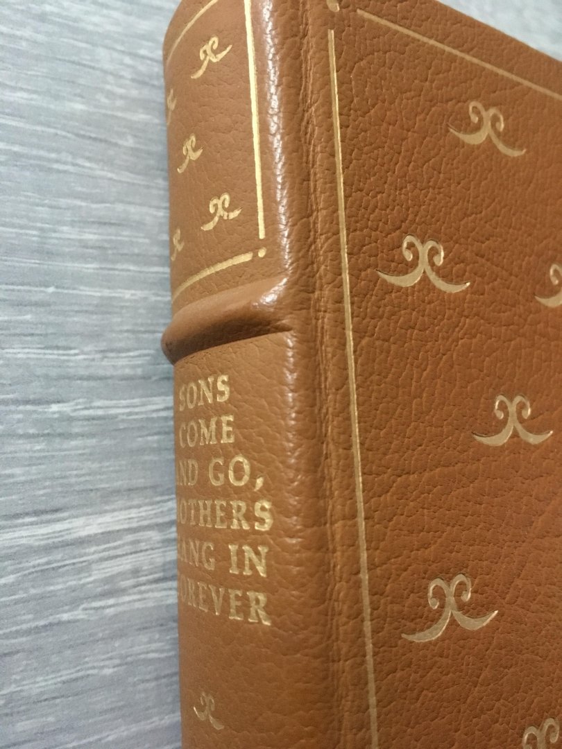William Saroyan - The first edition Society; Sons Come and Go Mothers Hang in Forever