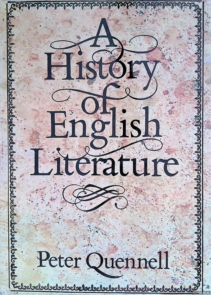 Quennell, Peter - A History of English Literature