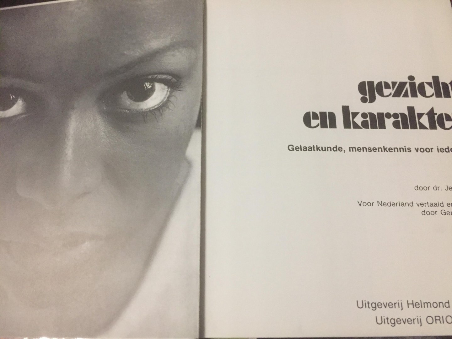 Lefas - Gezicht en karakter / druk 1