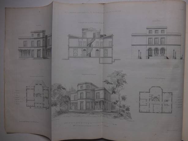 Warnsinck,Is., J.C. de Leeuw en N.S. Calisch. - Bouwkundige bijdragen, uitgegeven door de Maatschappij tot bevordering der bouwkunst. Vijfde jaargang.