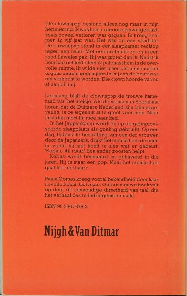 Gomes, Paula .. Omslag : Hermanus Berserik - Het kind met de clownspop.