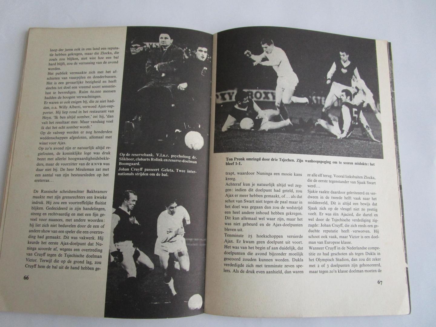 Grifhorst, Evert - AJAX Europees journaal van een topper Europacup (1966-1967)