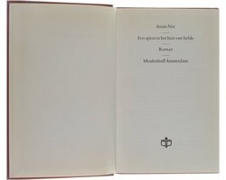 Anaïs Nin - Een Spion in het huis van liefde