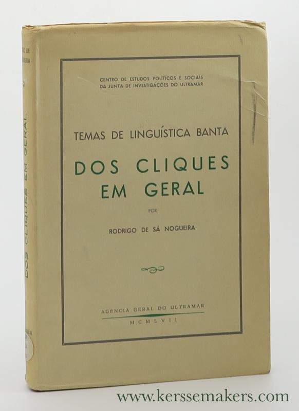 Nogueira, Rodrigo de sa. - Temas de linguística Banta. Dos Cliques em Geral.