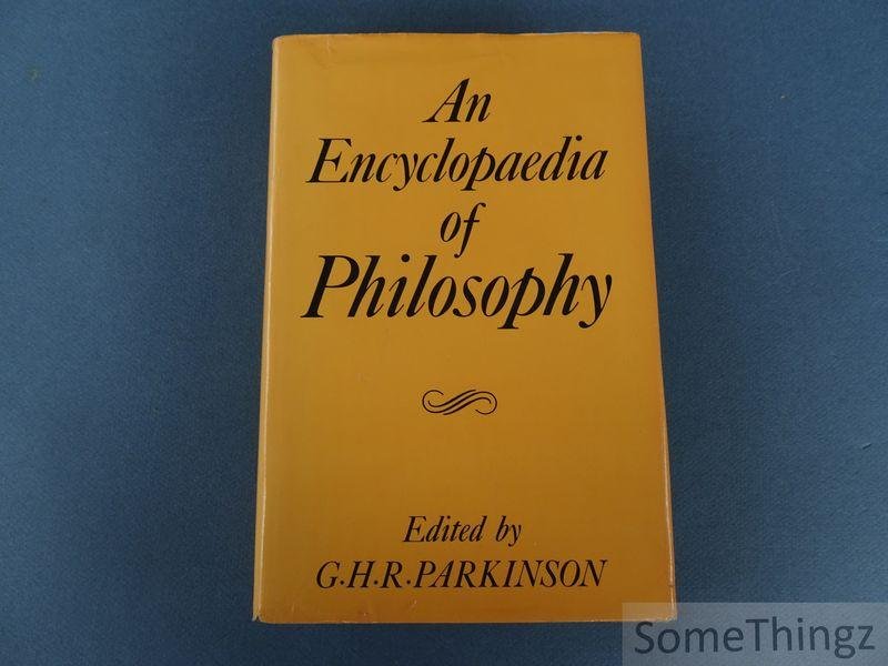 Parkinson, G.H.R. - Encyclopaedia of Philosophy.