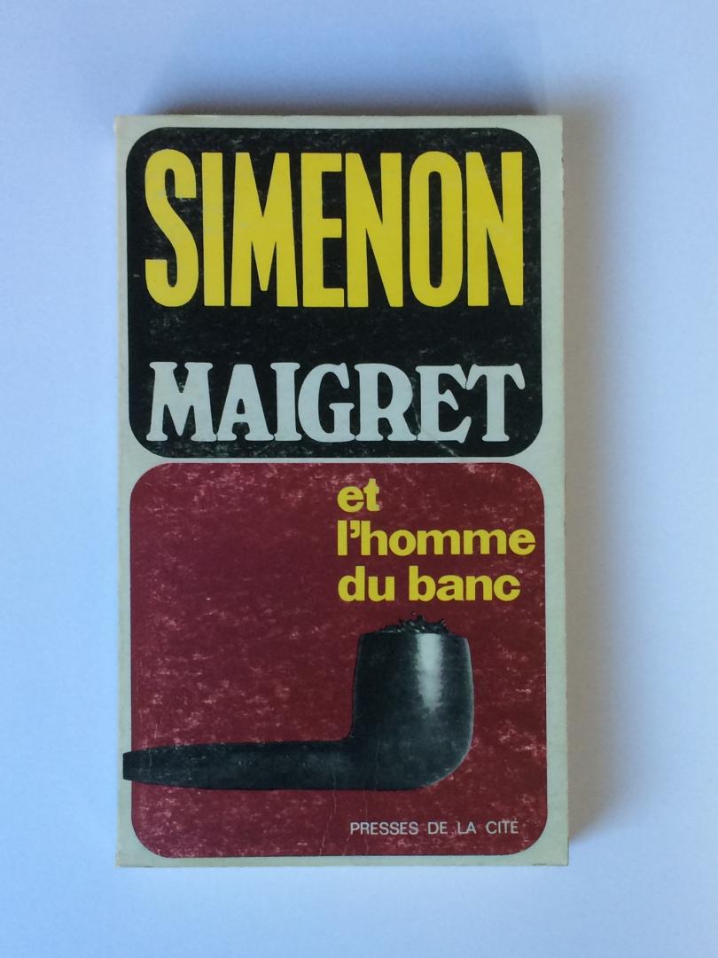 Simenon, Georges - Maigret et l'homme du banc