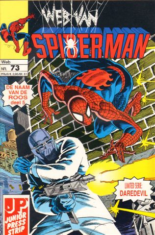 Junior Press - Web van Spiderman 073, De Naam van de Roos 5, geniete softcover, zeer goede staat