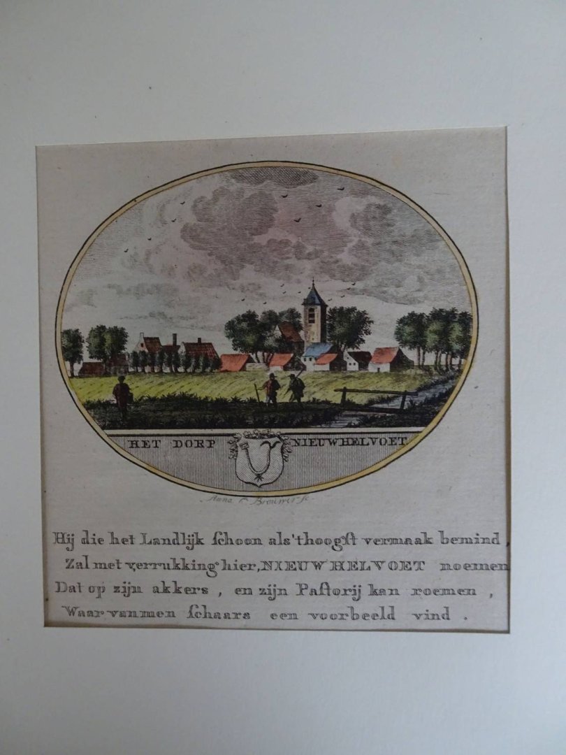 Nieuw-Helvoet. - Het dorp Nieuw-Helvoet.