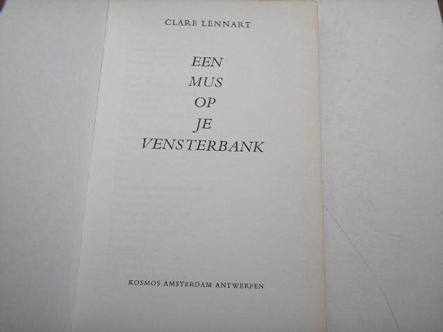 Lennart, Clare - Een mus op de Vensterbank