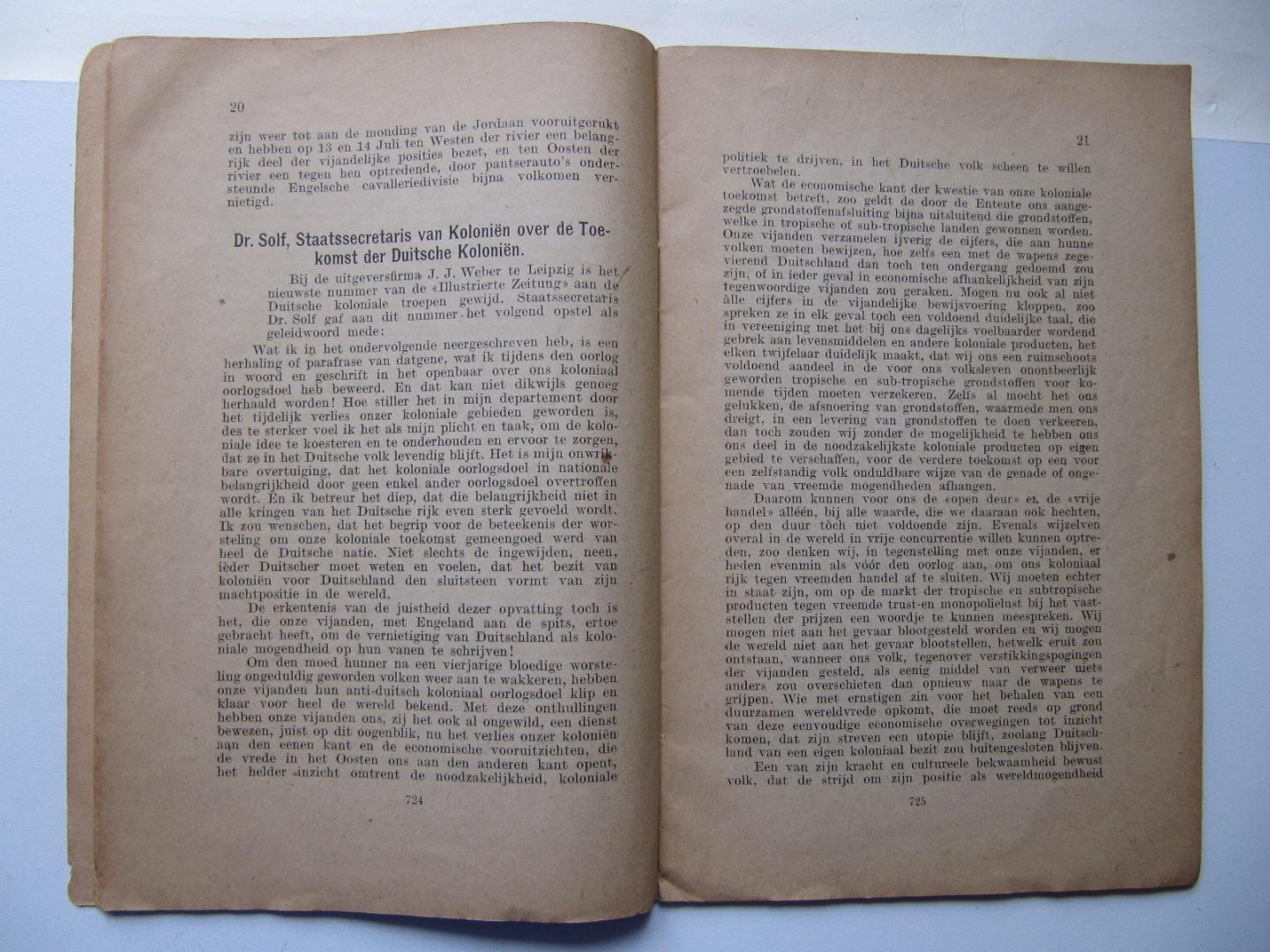  - Oorlogskroniek maand juli 1918