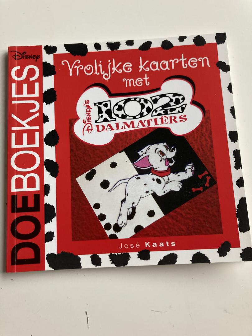 Kaats, J. - Vrolijke kaarten met 102 Dalmatiers