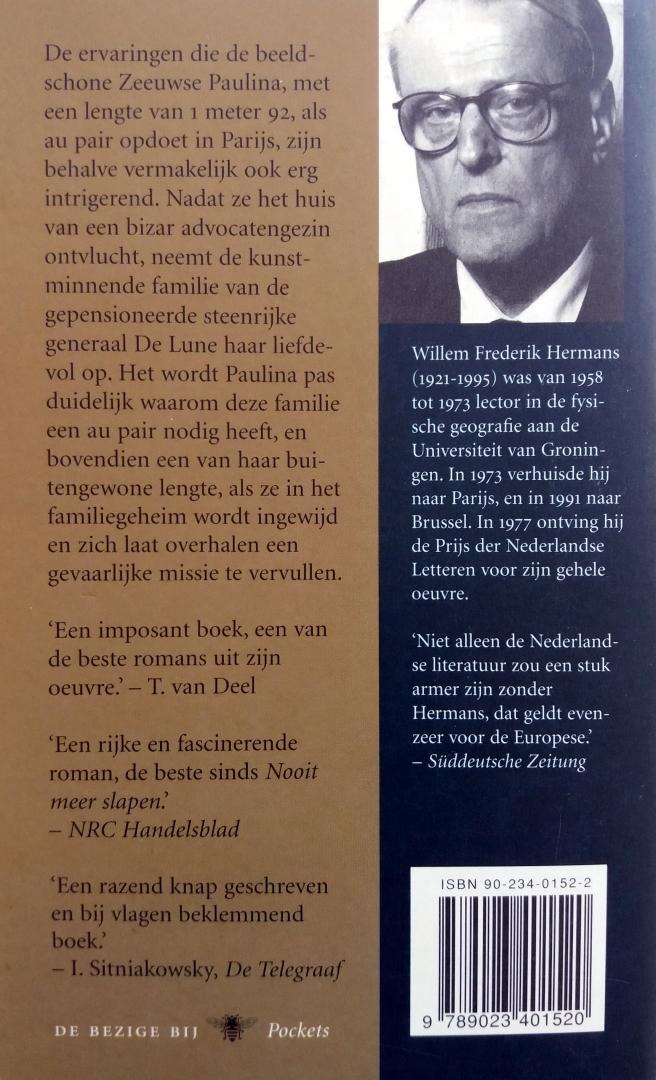 Hermans, Willem Frederik - Au Pair (Ex.1)