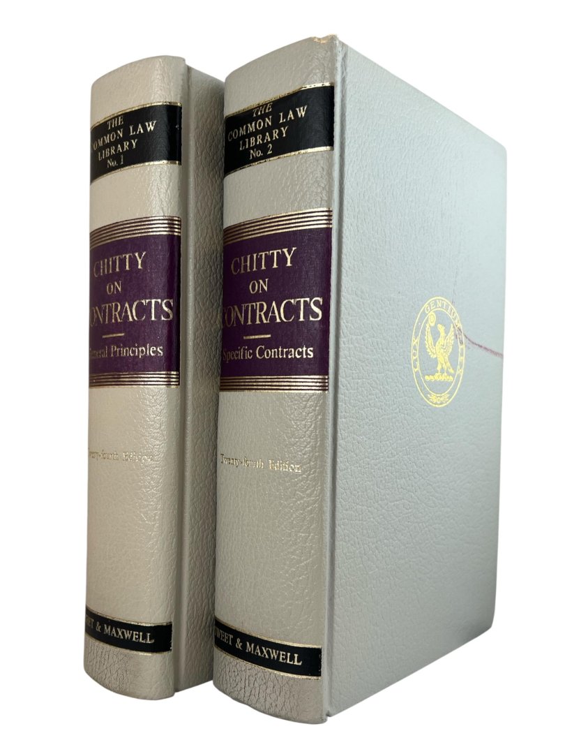 Beale, H.G. (ed.) - Chitty on Contracts. 24th edition.