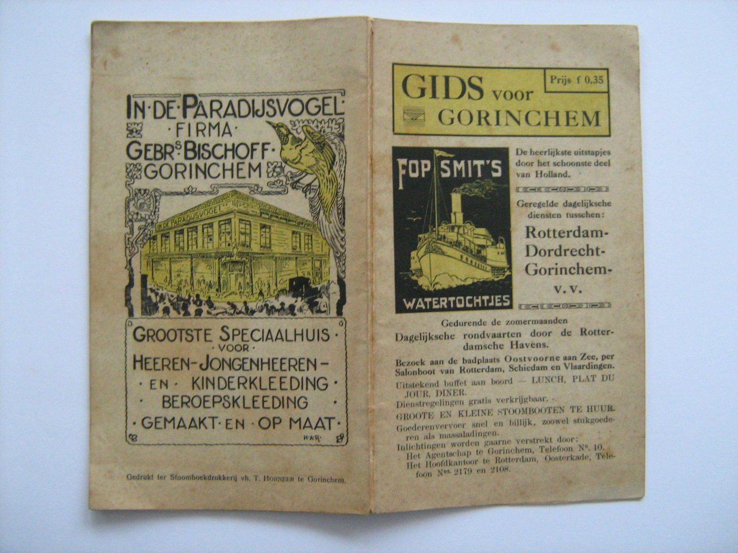  - GIDS voor GORINCHEM Gorkum (plm 1925)