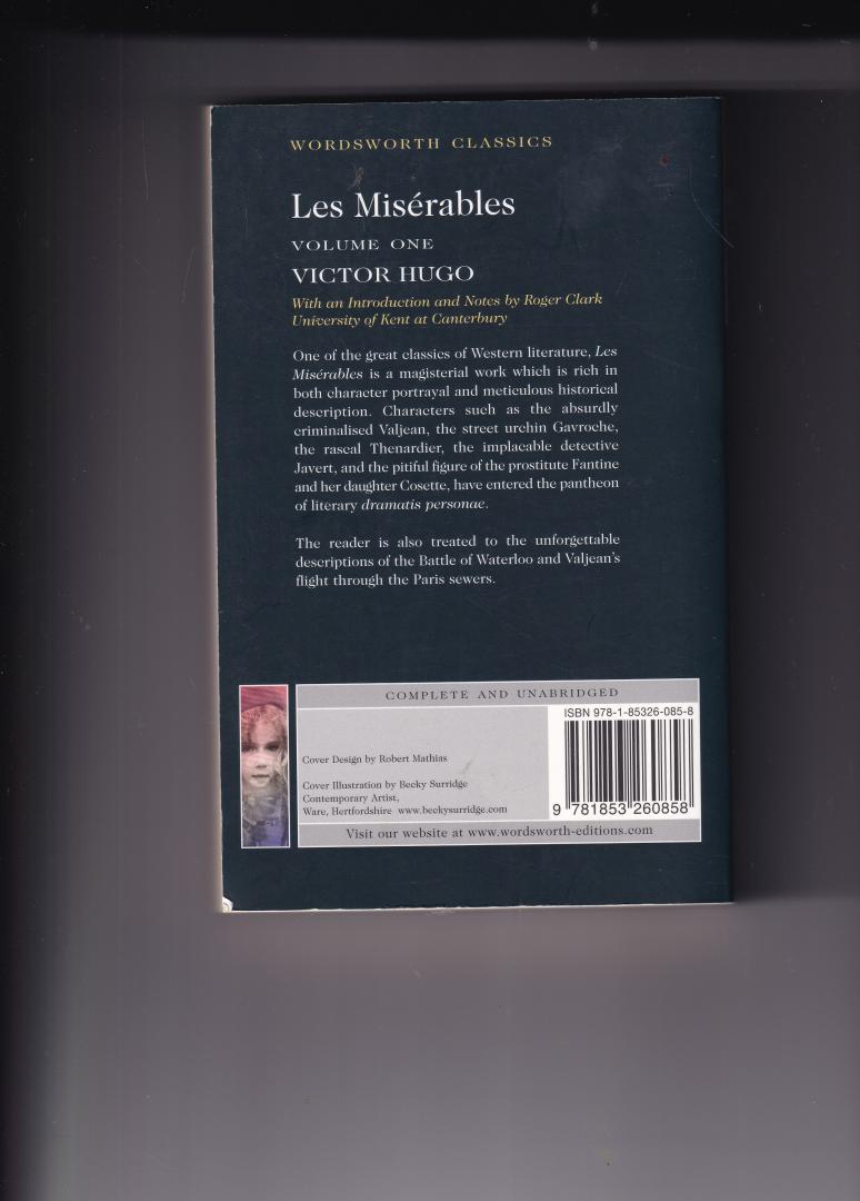 Hugo, Victor - Les Miserables Volume One