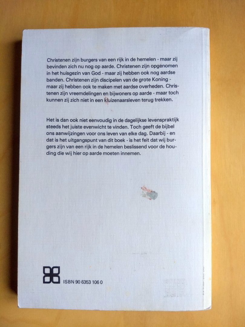 Medema - HEMELBURGERS OP AARDE /- De levenspraktijk van christenen in deze wereld