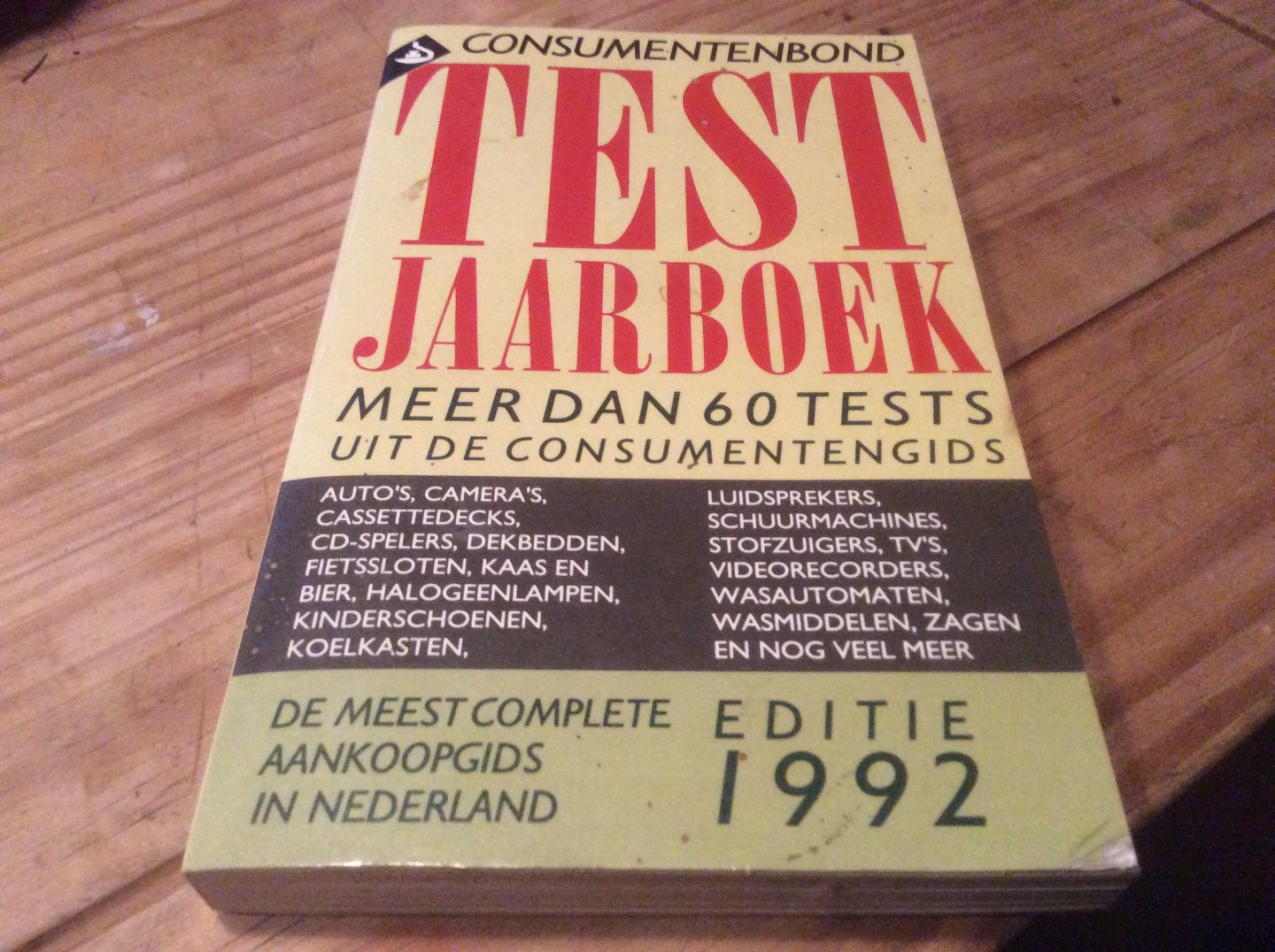 Consumentenbond - Consumentenbond test jaarboek 1992