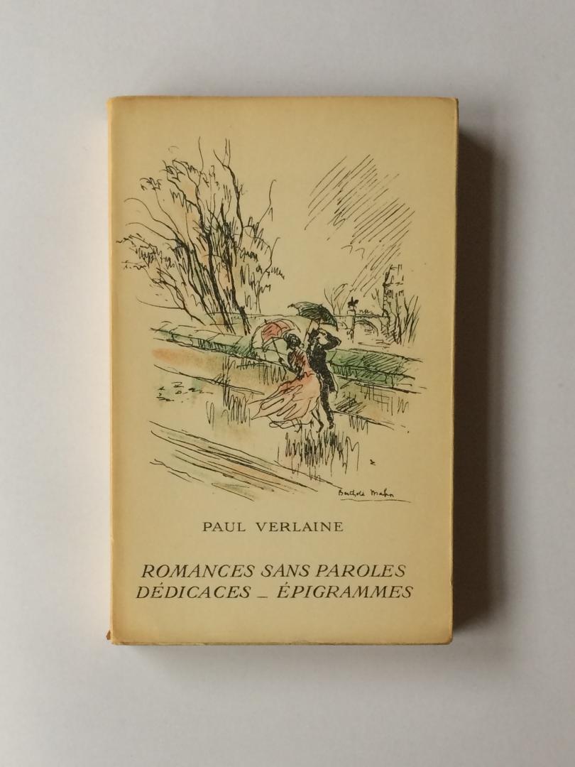 Verlaine, Paul - Romances sans paroles - Dedicaces - Epigrammes