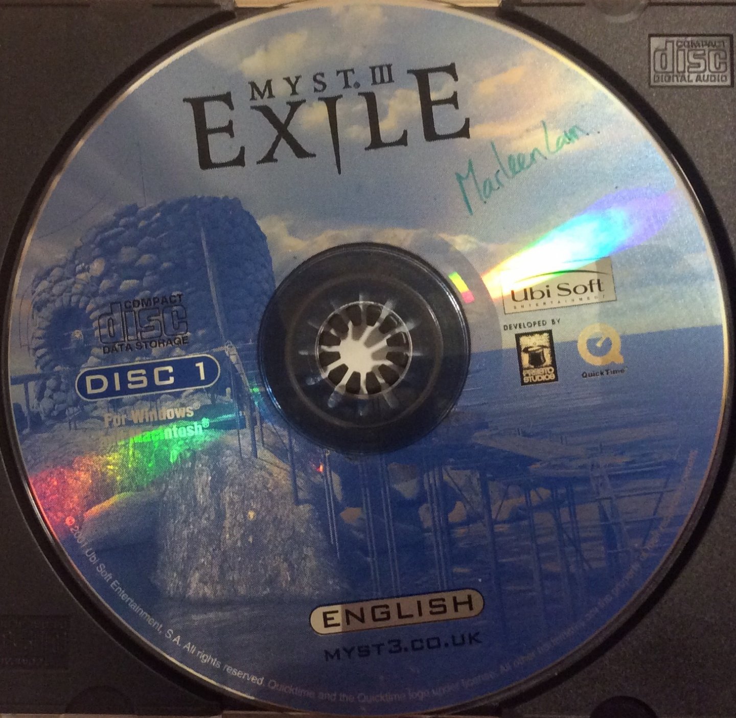 Ubi Soft - Myst III Exile - The new sequel to Myst and Riven
