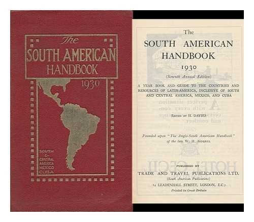 [z.a.] - The South American handbook 1930