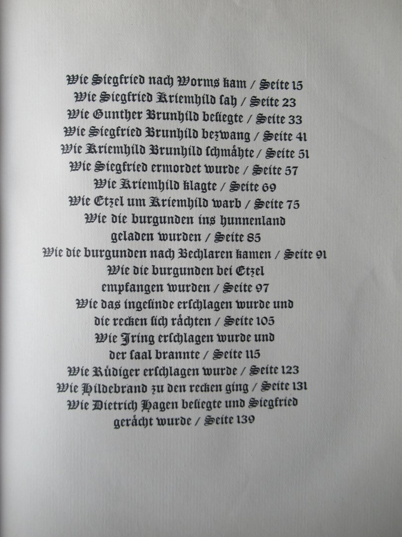 Schafer, Wilhelm (herausgabe von R.. Uhl) - Das Lied von Kriemhilds Not