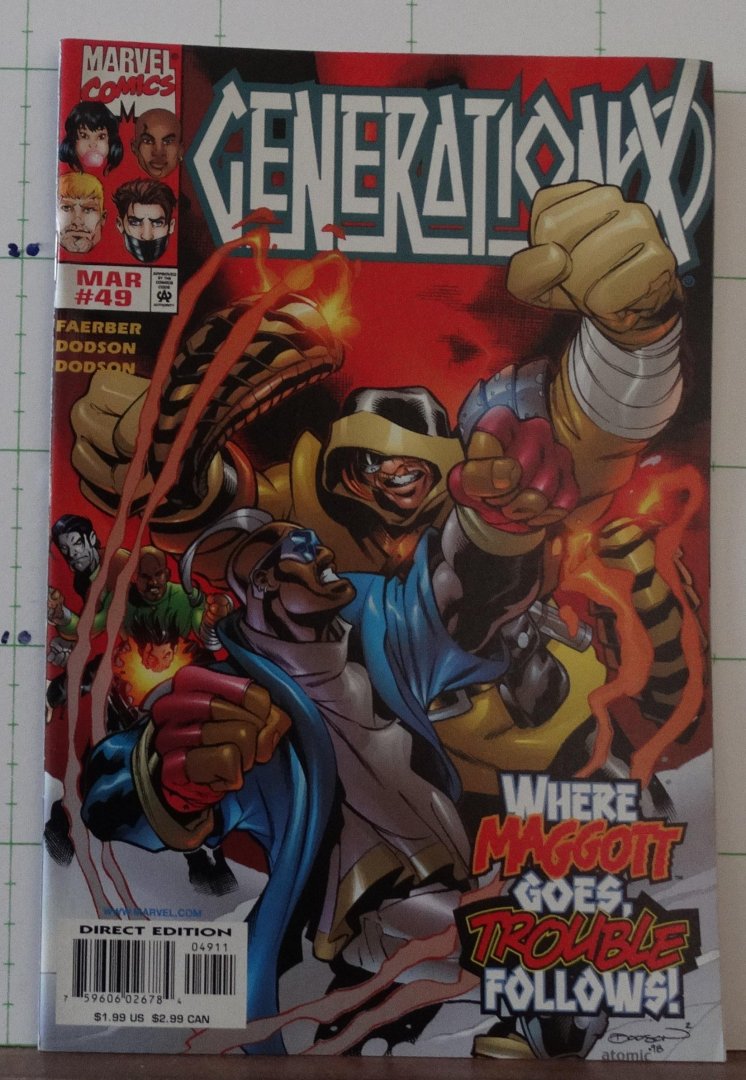 Faerber, Jay - Dodson, Terry - Dodson, Rachel - Generation X - mar 49 - trophies
