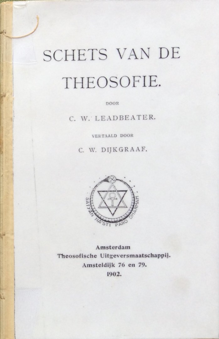 Leadbeater, C.W. - Schets van de theosofie