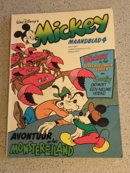 Walt Disney - Mickey Avontuur op het Monstereiland
