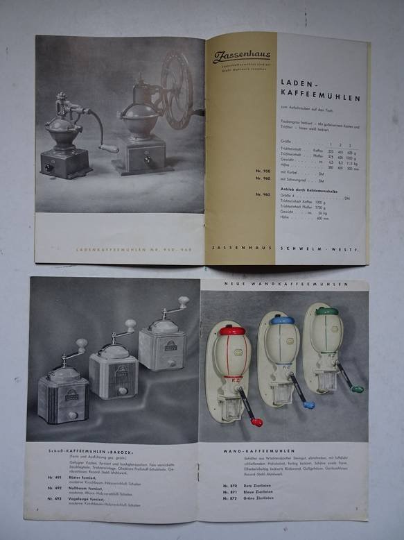 N.n.. - Robert Zassenhaus- Schwelm. Spezialfabrik für Haushaltmaschinen.