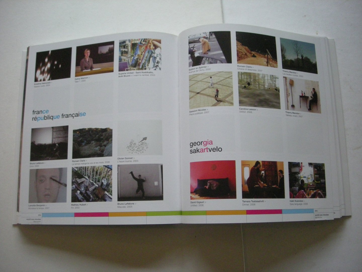 Borg, Lucette, Ter, editor - World One Minutes - Video & Literature + DVD(ongeopend hoesje)