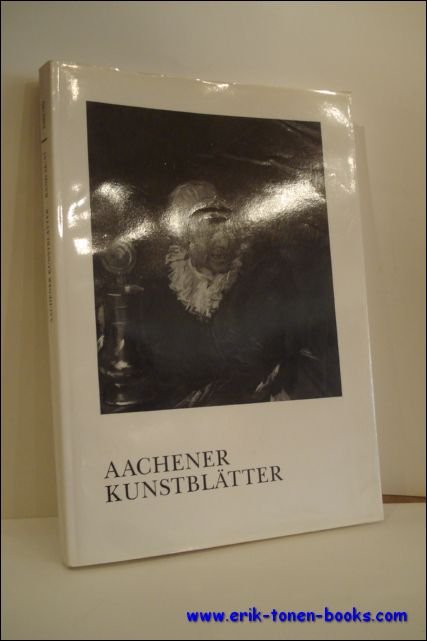 LUDWIG, Peter; - AACHENER KUNSTBLATTER DES MUSEUMSVEREINS,