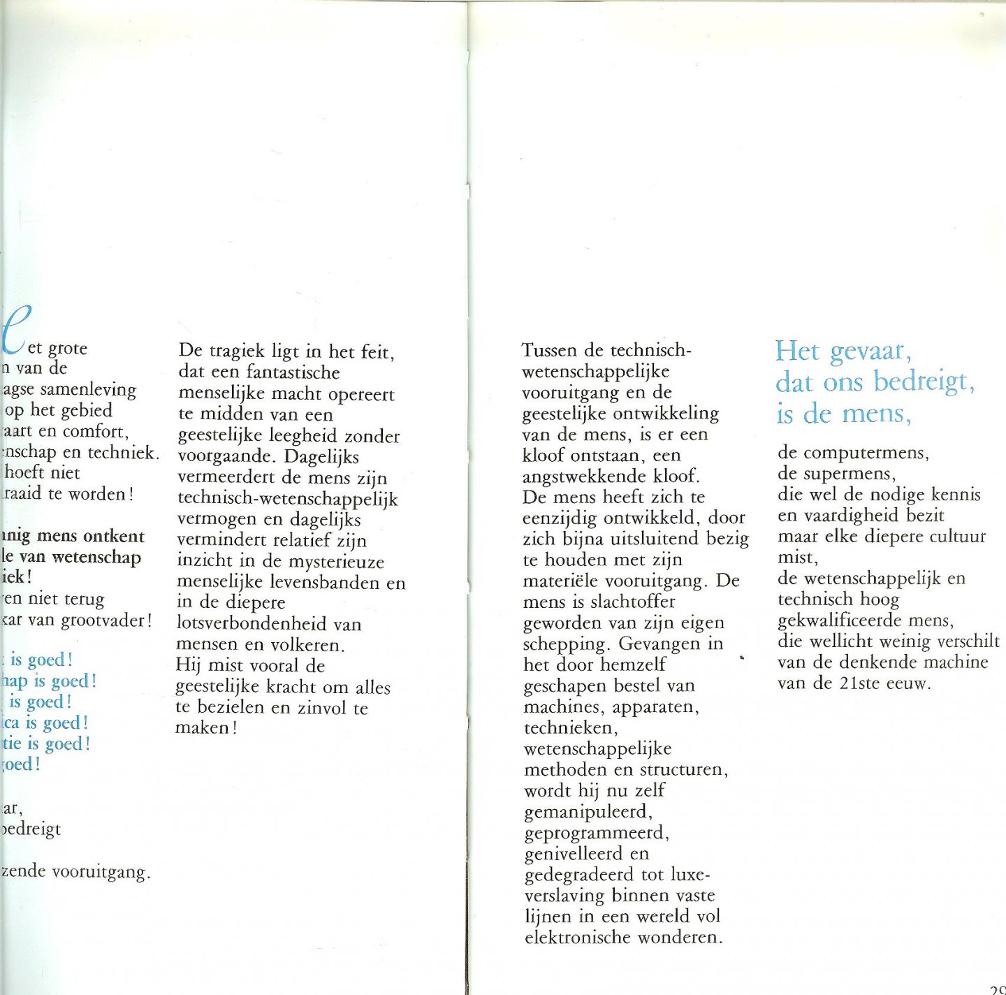 Bosmans Phil  Omslagontwerp Bert Pieters .. Omslagfoto Louis Moeyersoms  met heel veel mooie illustraties - In liefde weer mens worden