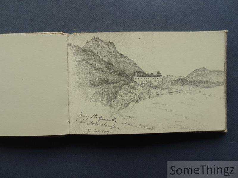 N/A. - Een reis in 1895: met een coda in het Berlijns museum. Een schetsboek van N. N.