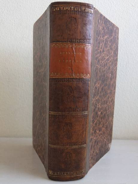 Gellert, C.F.. - Gellerts fabelen en vertelsels, in Nederduitsche vaerzen gevolgd. Tweede deel.