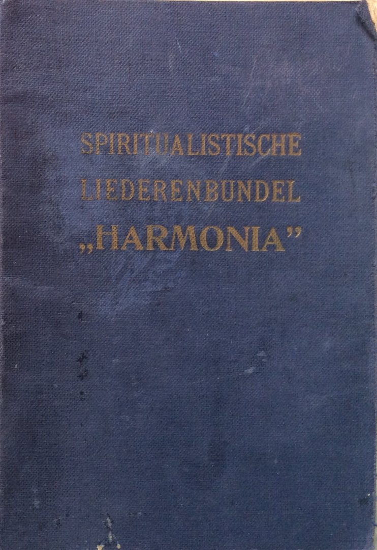  - Spiritualistische liederenbundel "Harmonia"