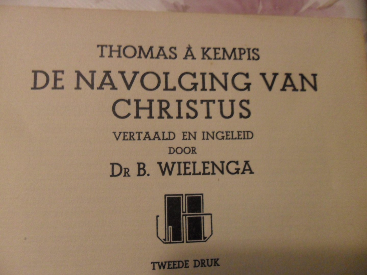 Kempis a Thomas - De navolging van Christus