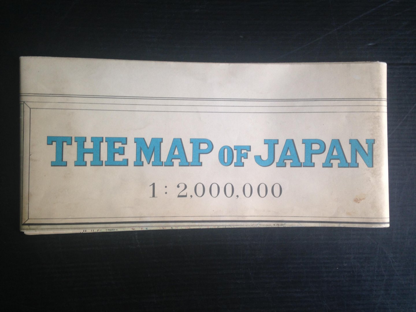  - The map of Japan, 1: 2,000,000
