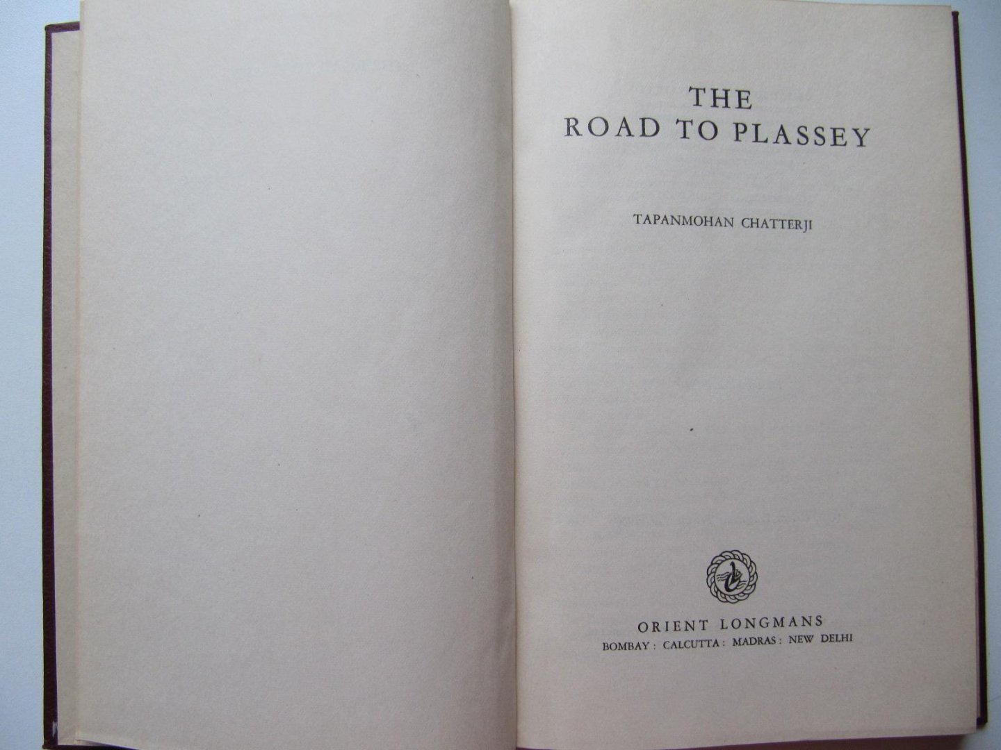Tapanmohan Chatterji - The Road to Plassey