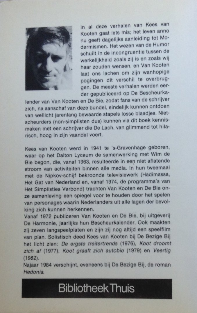 Kooten, Kees van - Modermismen