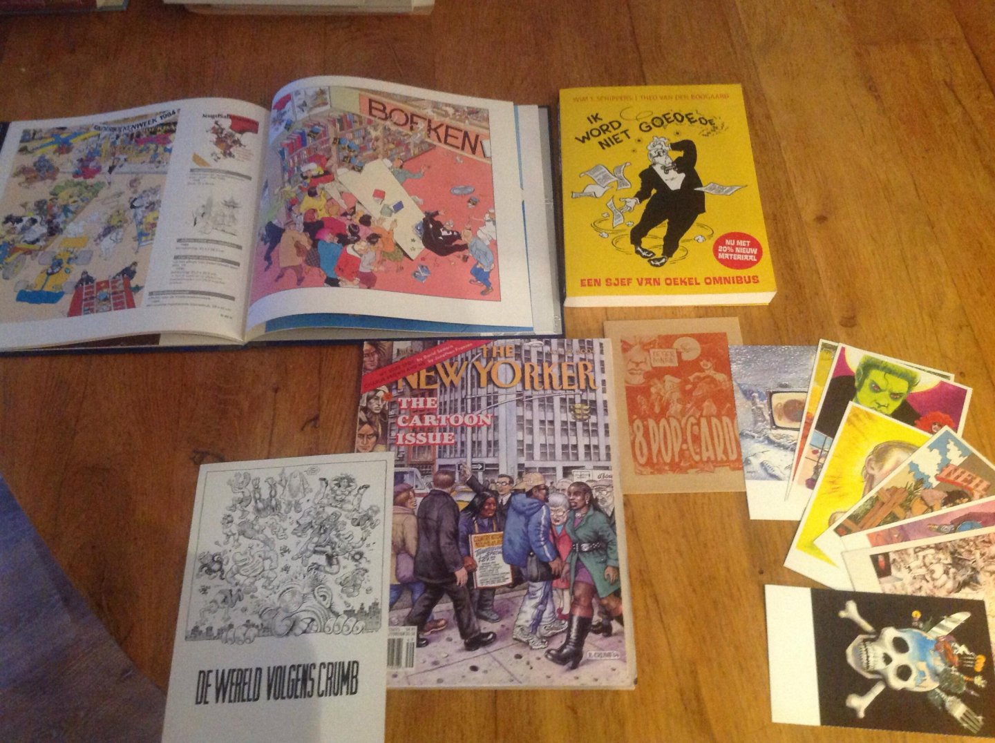 Schippers, Wim T. - Ik word niet goeoeoeoeoeoed bevat: Sjef van Oekel in de bocht - Sjef van Oekel draait door - Sjef van Oekel zoekt het hogerop - Sjef van Oekel onderweg naar zorgen