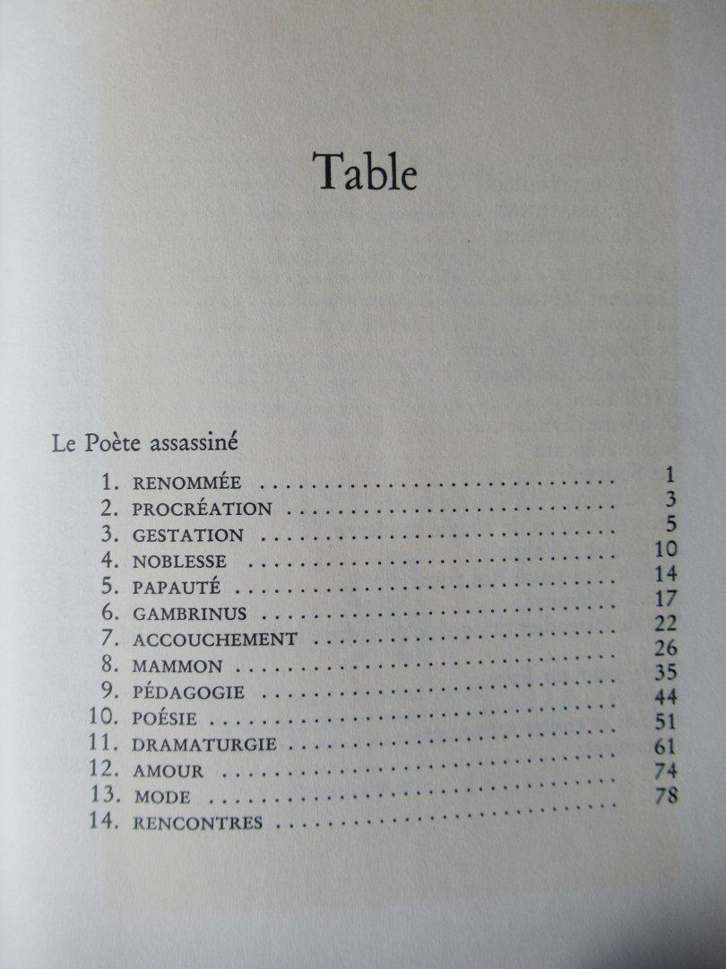Apollinaire, Guillaume - Le poete assassine