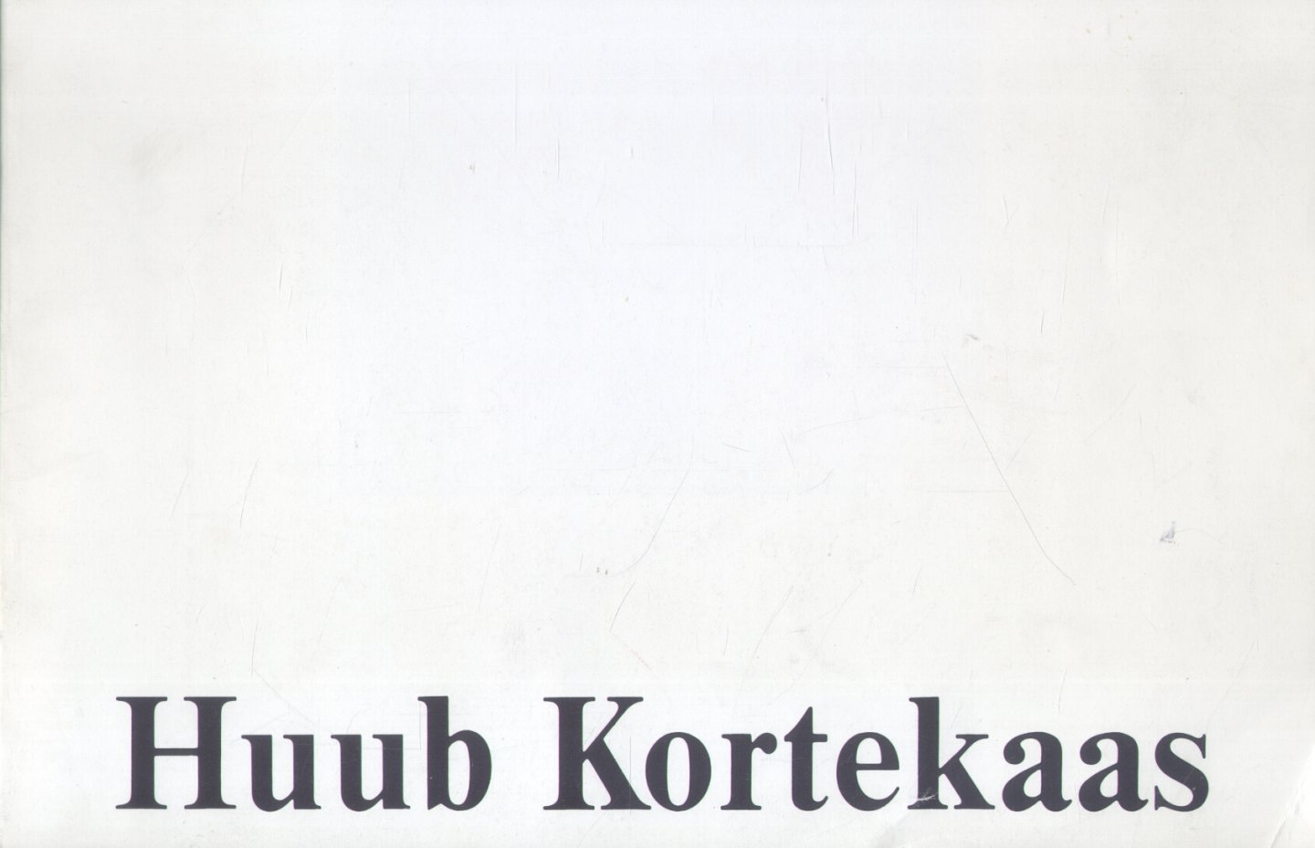Philips, Egbert - Huub Kortekaas (gesigneerd april 1982)