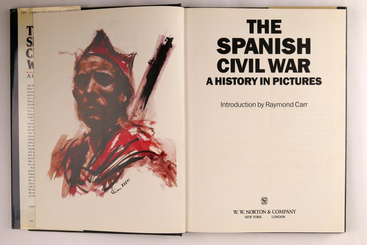 Carr, Raymond (intro) - The Spanish Civil War. A History in Pictures (6 foto's)