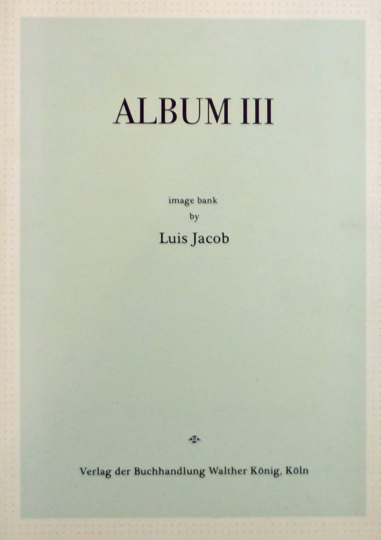 Jacob, Luis - Album III