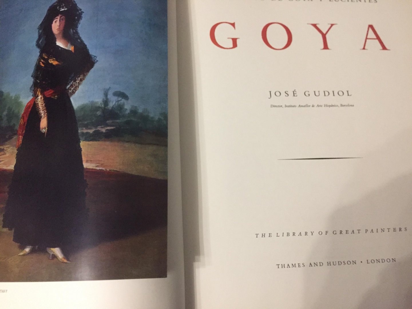 José Gudiol - Goya