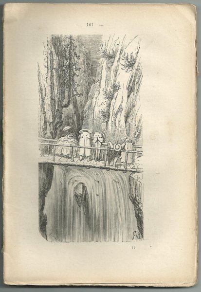 Ein harmloser Tourist (tekst) & Gustave Doré (200 illustraties) - Die Reise wider Willen. Empfindsam-launige Skizzen