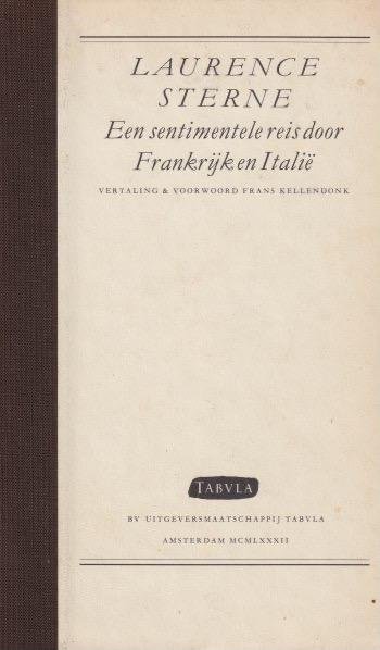 Sterne, Laurence - Een sentimentele reis door Frankrijk en Italië